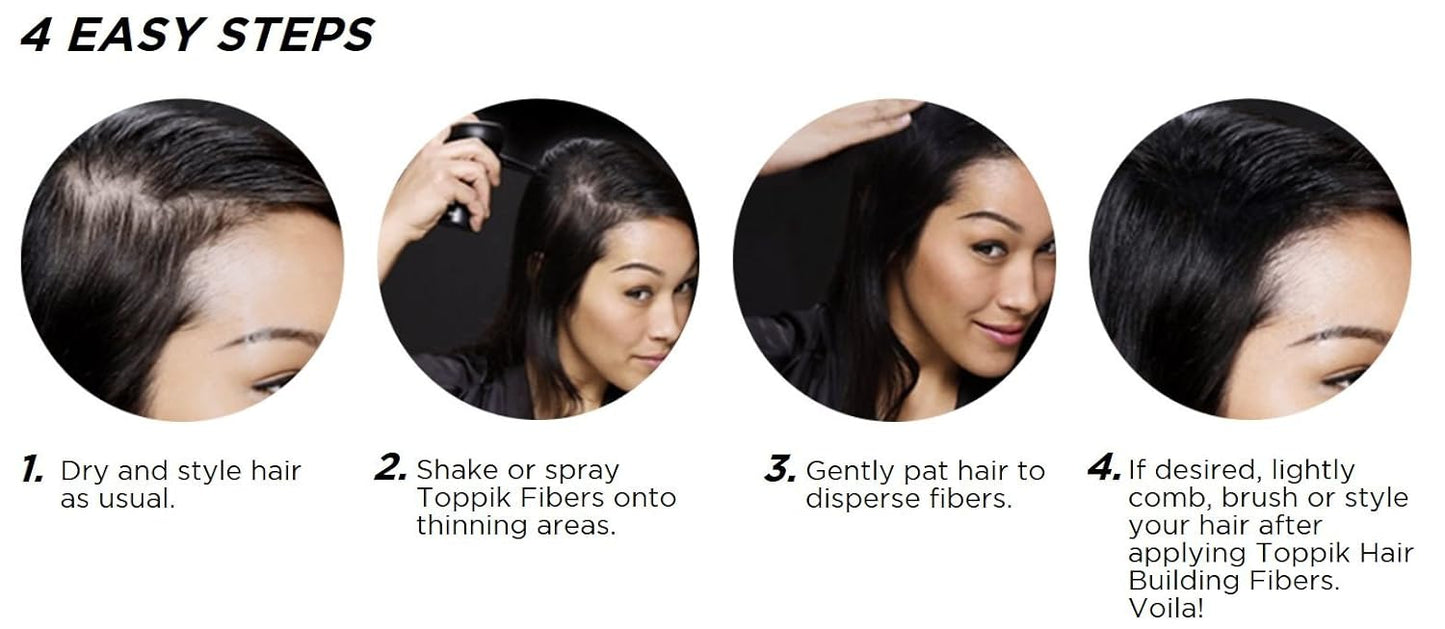 En 20 Segundos.                                     Consigue Cubrir Zonas Despobladas de Cabello con GORA Fibras Capilares